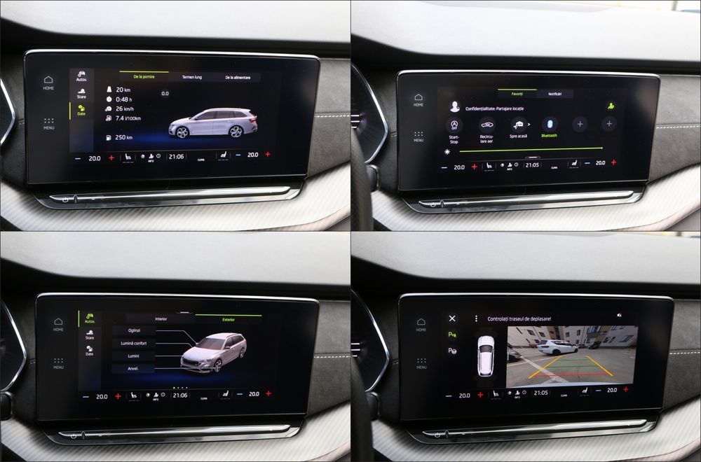 Skoda Octavia RS 2023 2.0 200cp Euro6 Automat / Virtual / Carplay / Keyless / Masaje / Camere / Impecabila