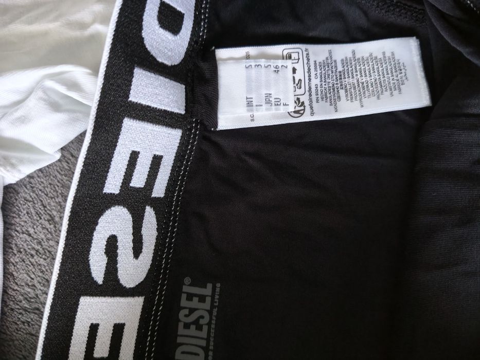 Diesel set 3 boxeri barbatesti alb-negru-negru  mărimea S noi originali