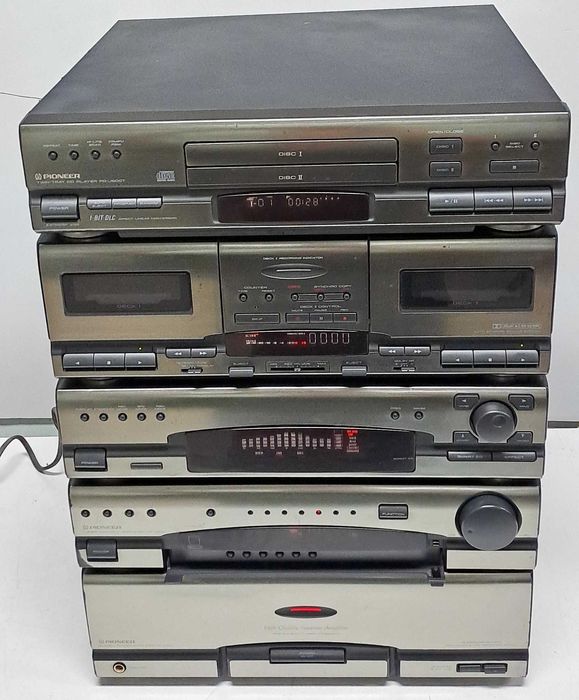 Linie Audio Pioneer Premium – Amplificator CD Deck EQ Putere tuner 5 Componente (J500/J400/J300)