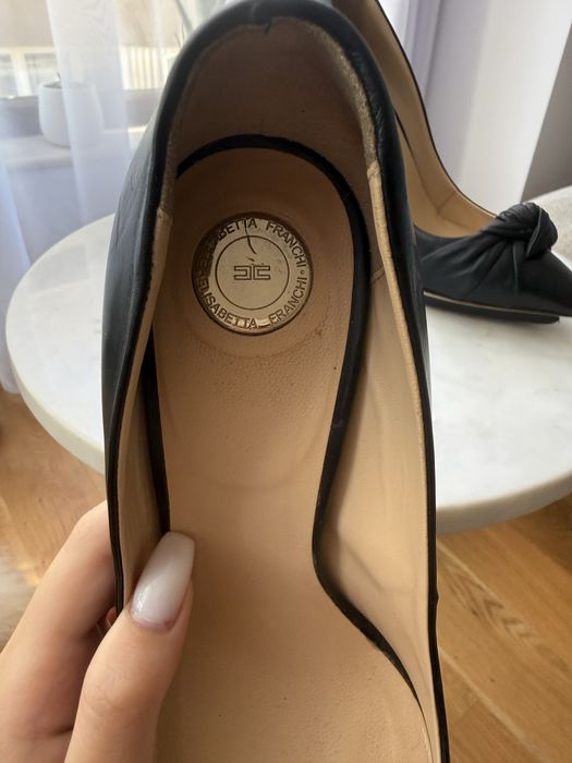 Elisabetta Franchi Дамски кожени токчета