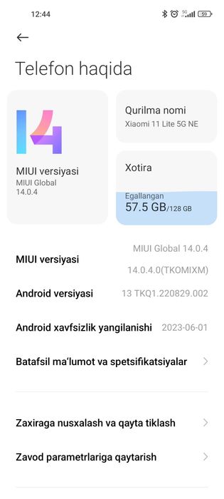 Xiyami 11 layt 8+3.128