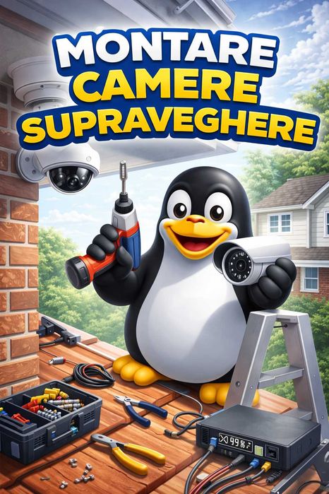 supraveghere camere montaj