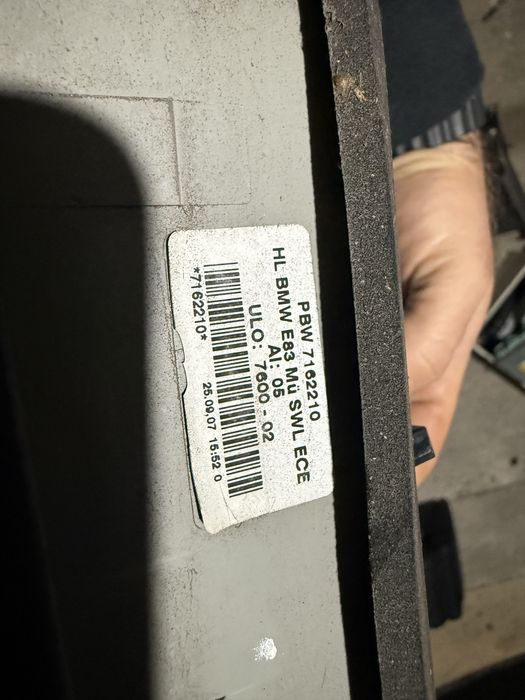 Външен десен стоп за BMW X3 E83 Facelift