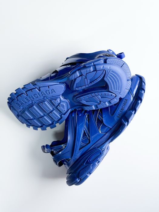 Balenciaga Track Metallic Blue Indigo