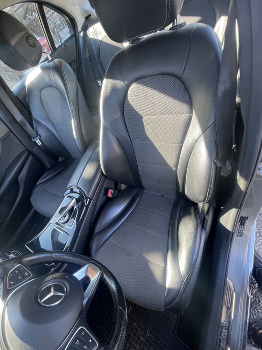 Кожен салон Мерцедес ц w205 *на части*