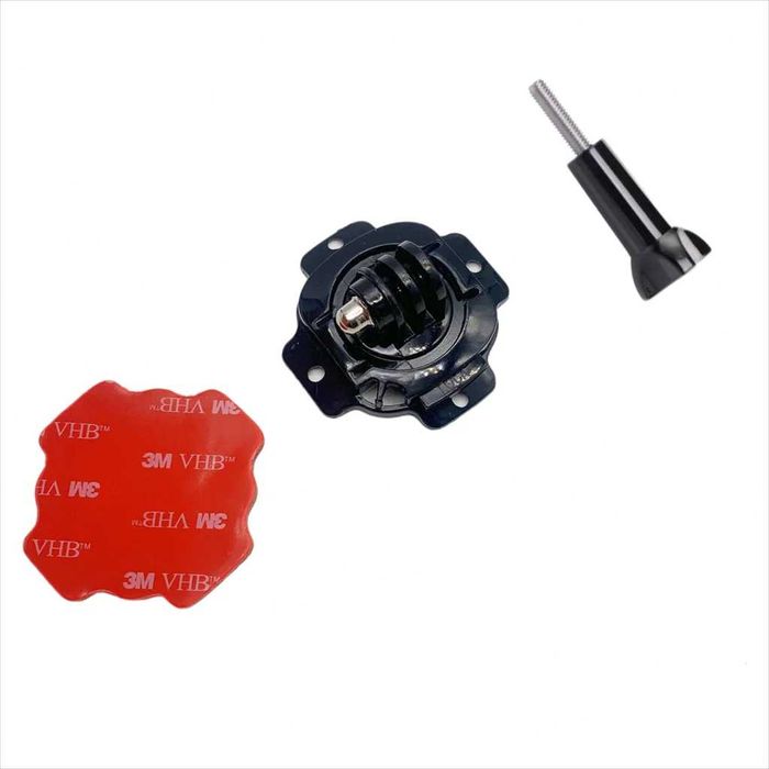 Pindere casca adeziv cu reglaj 360 pt GoPro 7/8/9/10/11/12 DJI Osmo