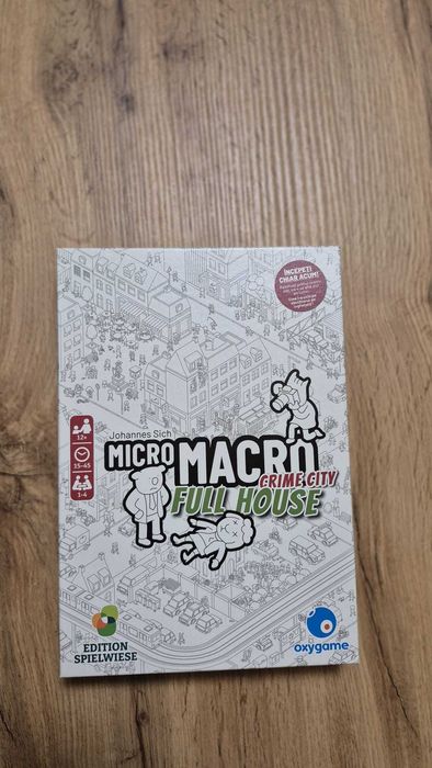 Joc de societate boardgame MicroMacro: Full House