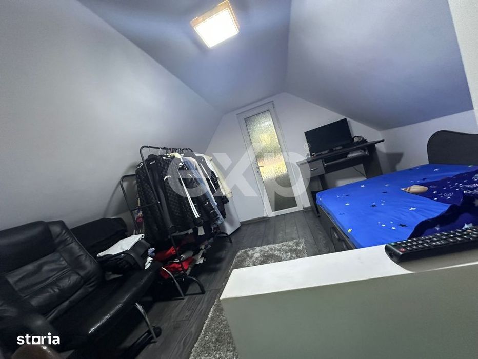 Teren 445 cu fundatie de casa mare + o Casuta locuibila moderna de 2 c