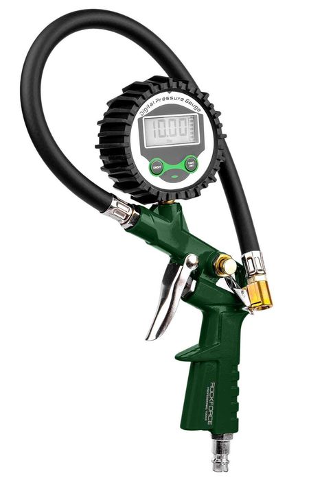 Пистолет за напомпване на гуми с цифров манометър ROCKFORCE