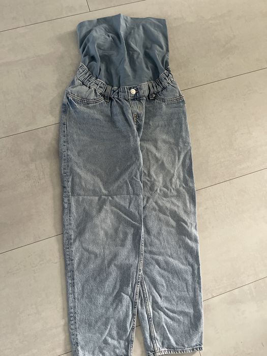 Pantaloni gravide jeans,marimea S ,noi