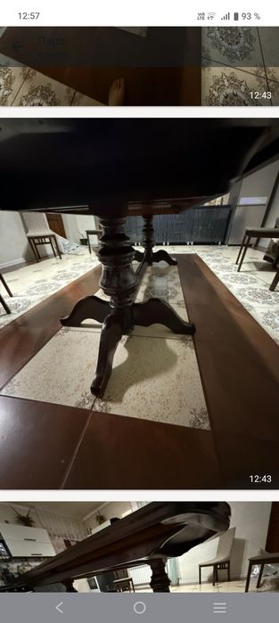 Продам стол с стульями