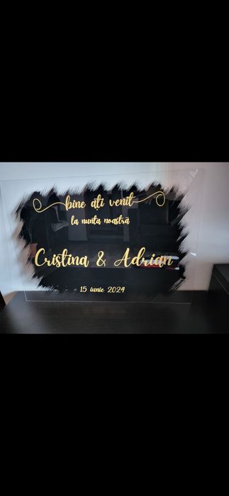 Panouri personalizate nunta
