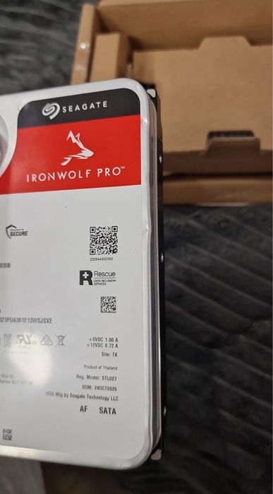 Hdd seagate ironwolf pro 20tb nou nefolosit doar testat
