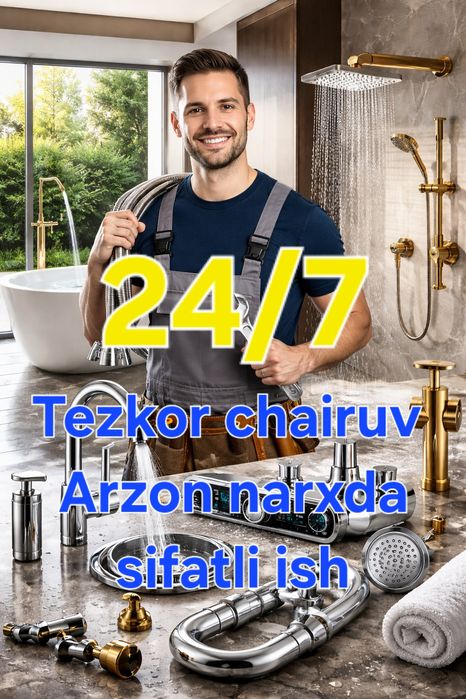 Santexnik Xizmati 24/7Qamashi
