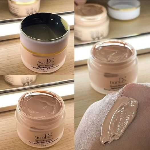 Крем фон дьо тен цвят универсален за лице