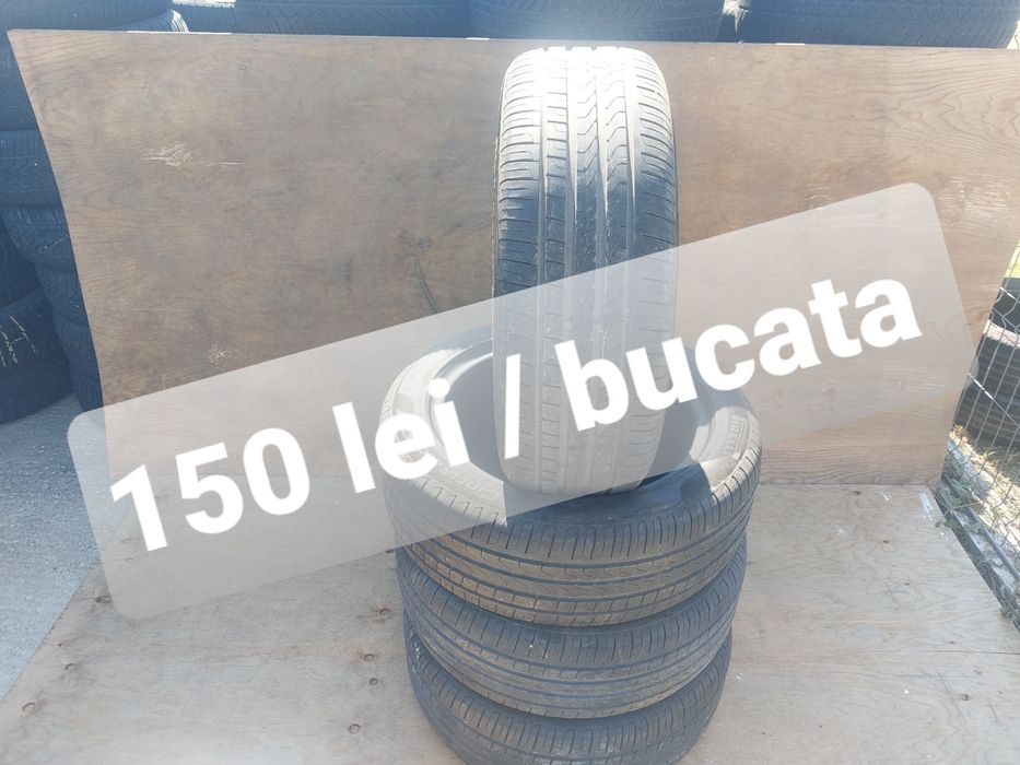 150 lei bucata! Set anvelope de vara RUNFLAT 245 50 r19 Pirelli Cinturato P7