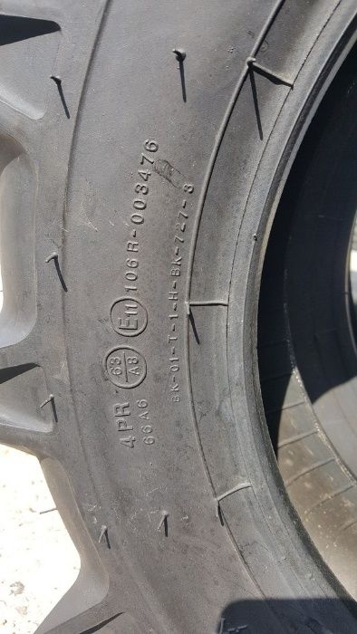 Cauciucuri 6-14 BKT noi pentru tractoare japoneze anvelope cramponate