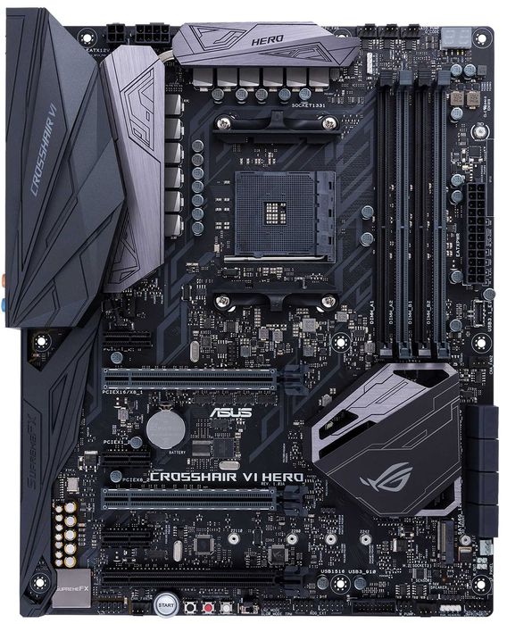 Дъно Дънна платка ASUS ROG CROSSHAIR VI HERO AM4 до Ryzen 9 5950x DDR4