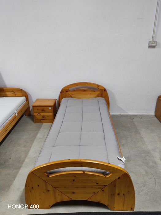 Pat 90x190 din Lemn Masiv -Mobila Germania