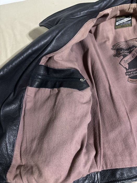 Vand Geaca Piele Motociclist - American Basics