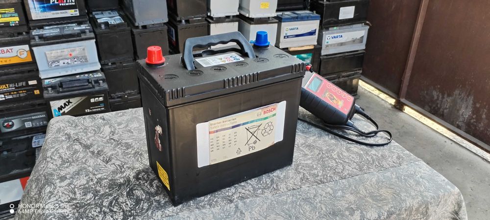 Акумулатор 45 ач, гаранция и доставка, азиатски стандарт