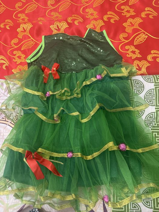 Платье ёлочки для девочек