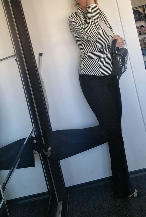 Blugi Flared Pull&bear