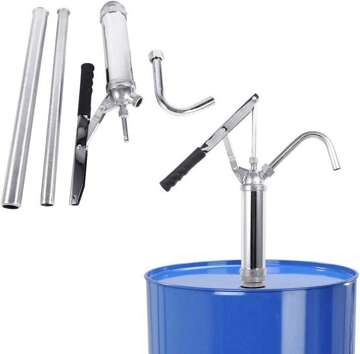 Pompa manuala de transfer ulei motorina cu prindere pe butoi