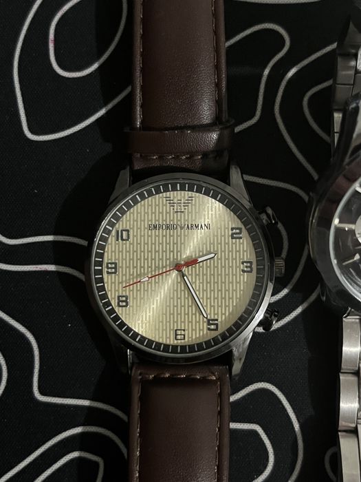 наручные часы, EArmani и Tissot