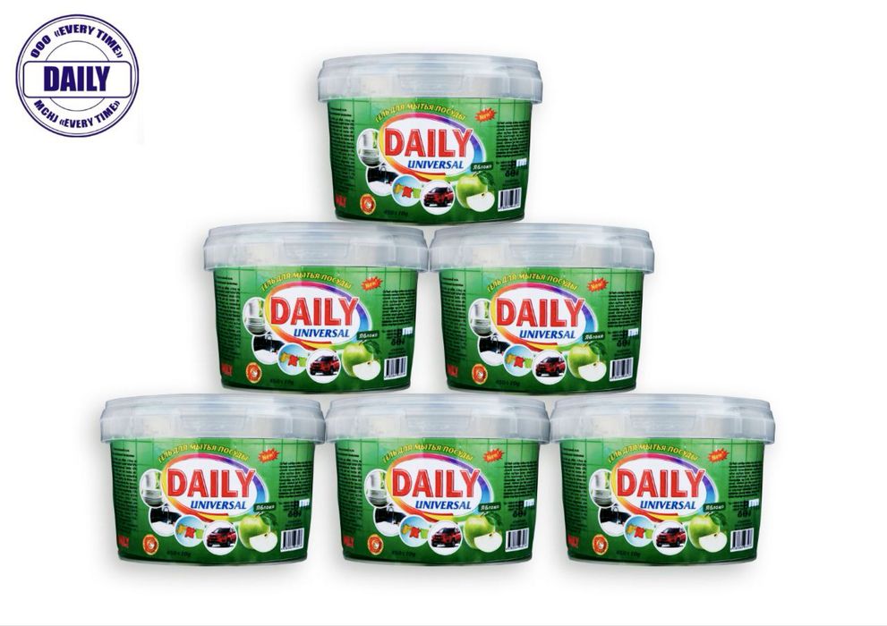 parashok gel Daily yuvish vositalari