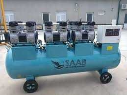 Воздушный масляный компрессор 100 lt kompressor bez shum va shumli
