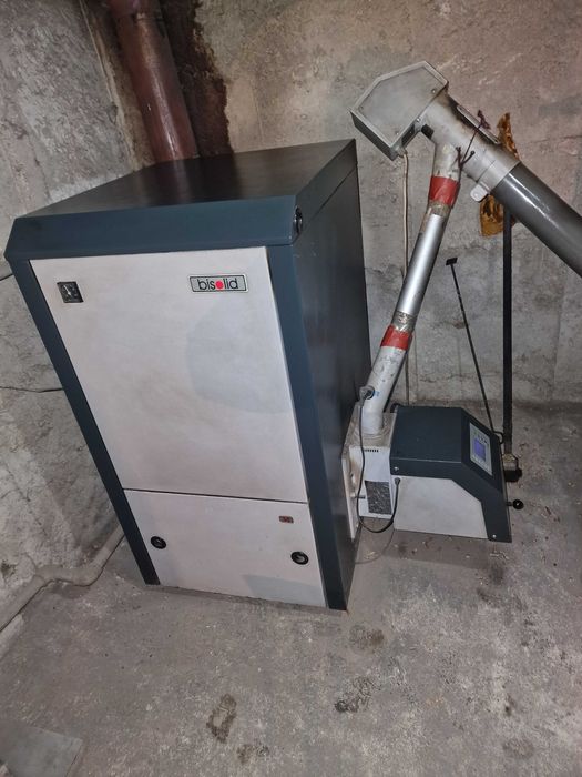 Котел на пелети 32KW продава се