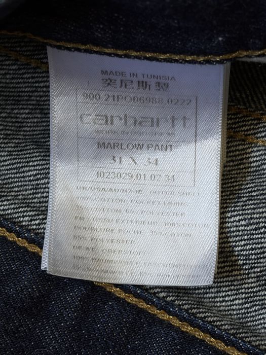 Carhartt WIP Leather patch дънки