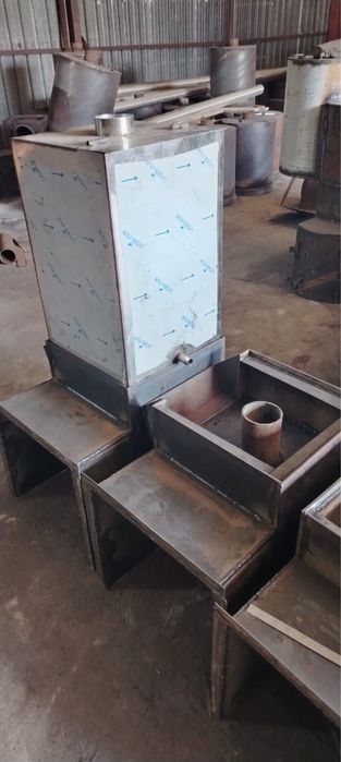 Газовый банный печь