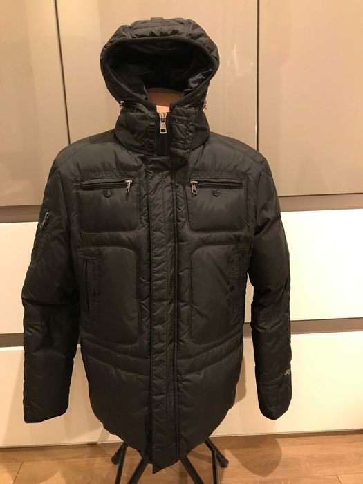 MONCLER, зимно яке, черно, Размер: М