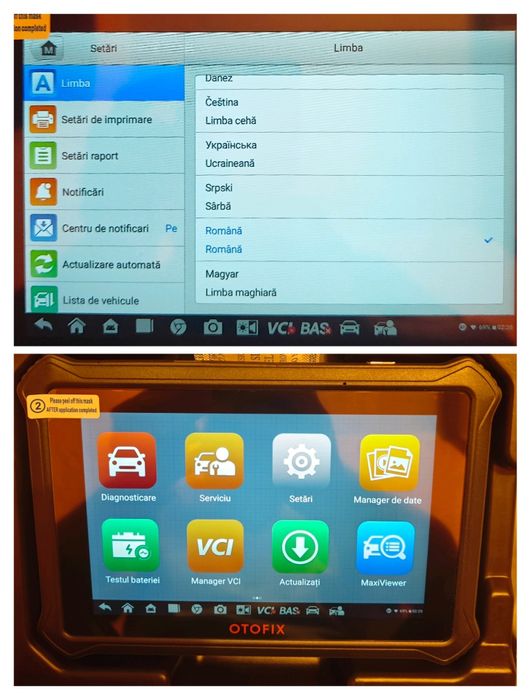 Set diagnoza 2026 Otofix D1 / Autel! Tester auto original!