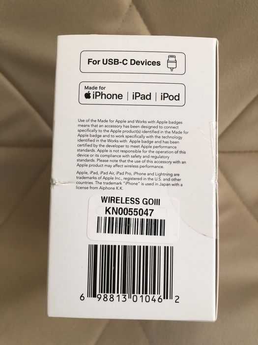 Rode Wireless Go ,gen 3