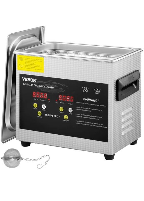 VEVOR 3L Curățător cu ultrasunete modernizat cu ultrasunete