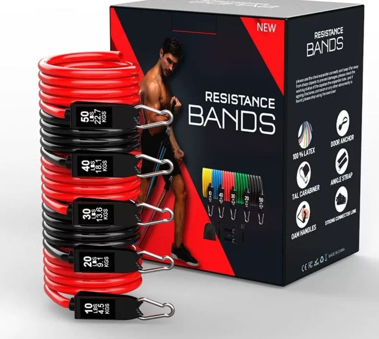 Набор эспандеров для фитнеса