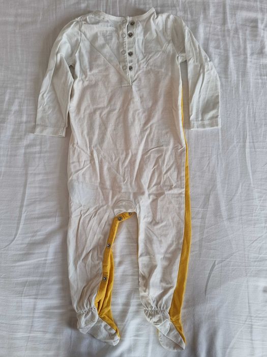 3 pijamale salopetă, mărimea 80