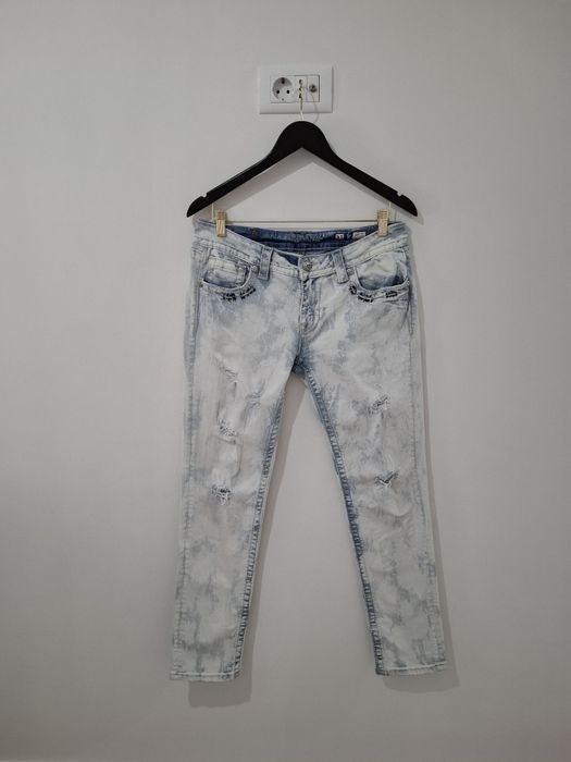 Blugi Miss Me denim jeans mărime L,bumbac,dama