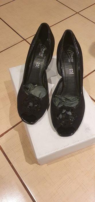 Pantofi eleganți negri, mărime 39