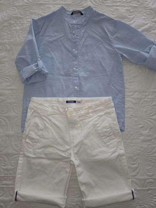 Панталонки Okaidi и риза