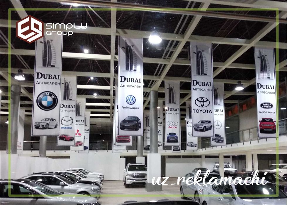 Tashqi reklama va banner xizmatlari