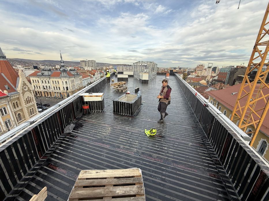 Hidroizolatii membrana PVC , TPO , FPO și membrana bituminoasă