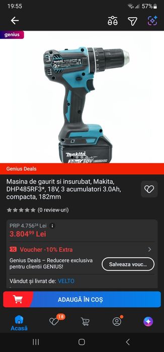 Autofiletanta Makita cu percutie !