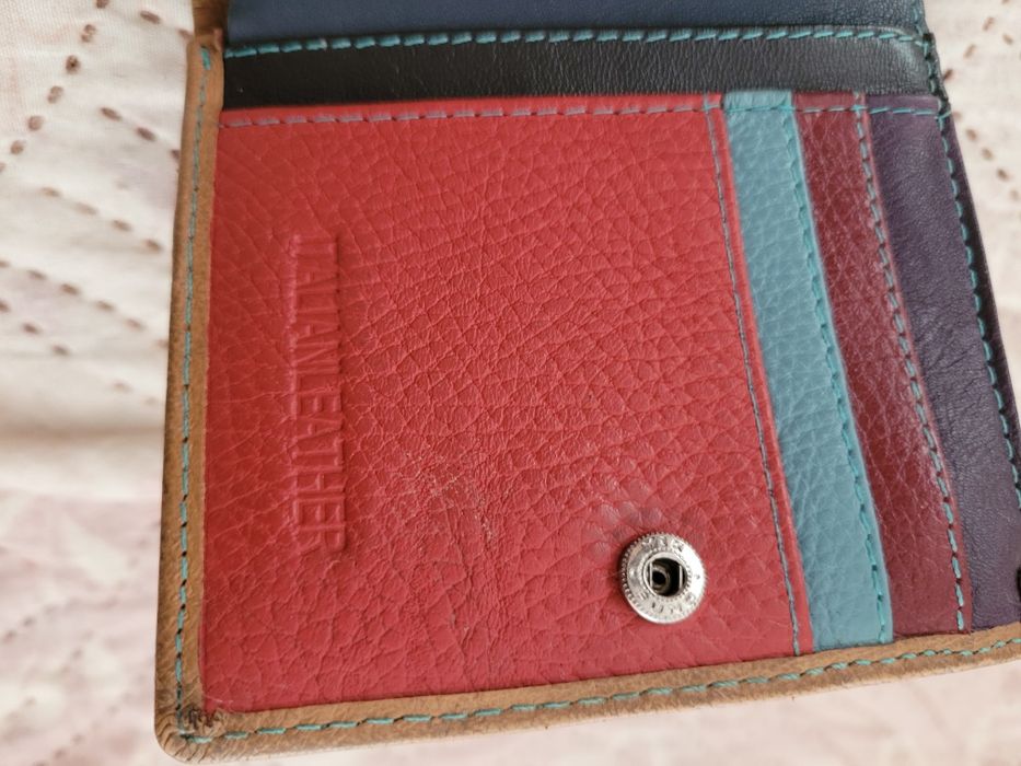 портфейл и колан от естествена кожа