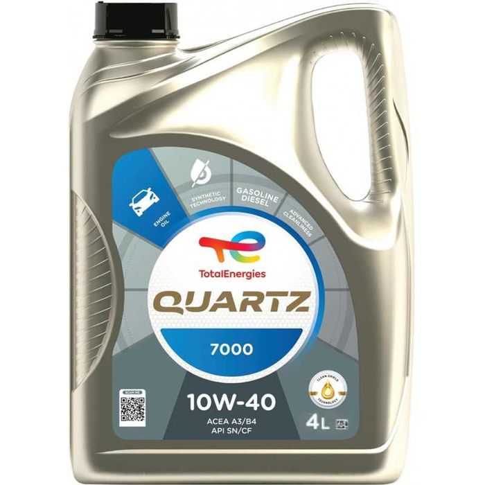 Двигателно масло TOTAL QUARTZ 7000/7000Diesel 10W40