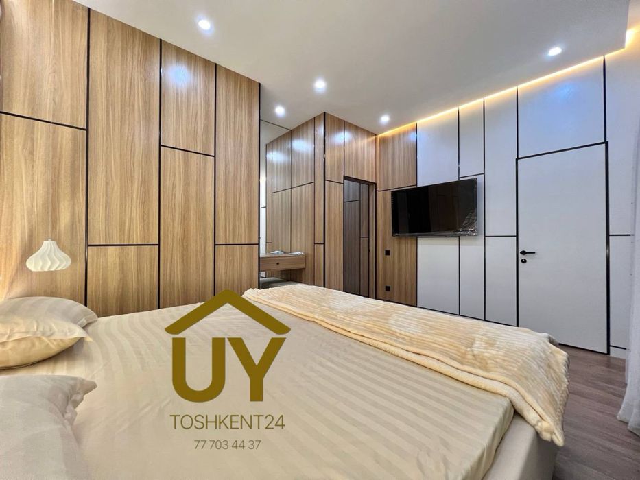 3 комнаты 104 м2 Махтумкули Poytaxt Residence 2 санузла с кадастром