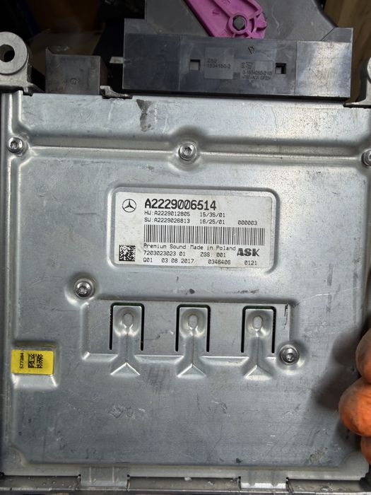 Amplificator sunet Mercedes w222 w213 x253 c257